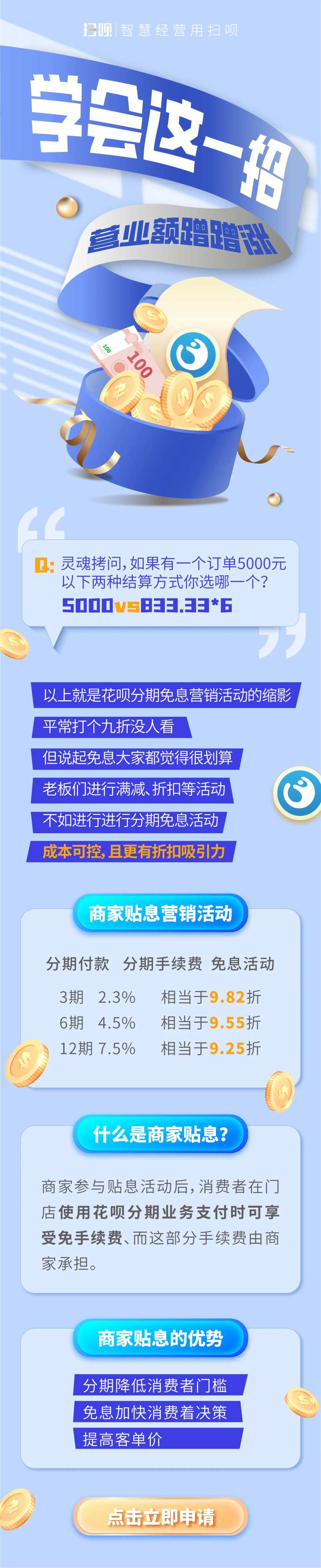 简约门店业绩花呗分期贷款理财金融H5-采灵感-cailinggan.com