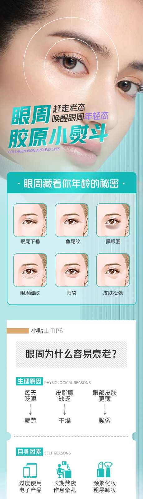 电商医美眼周胶原小熨斗详情页-采灵感-https://www.cailinggan.com/