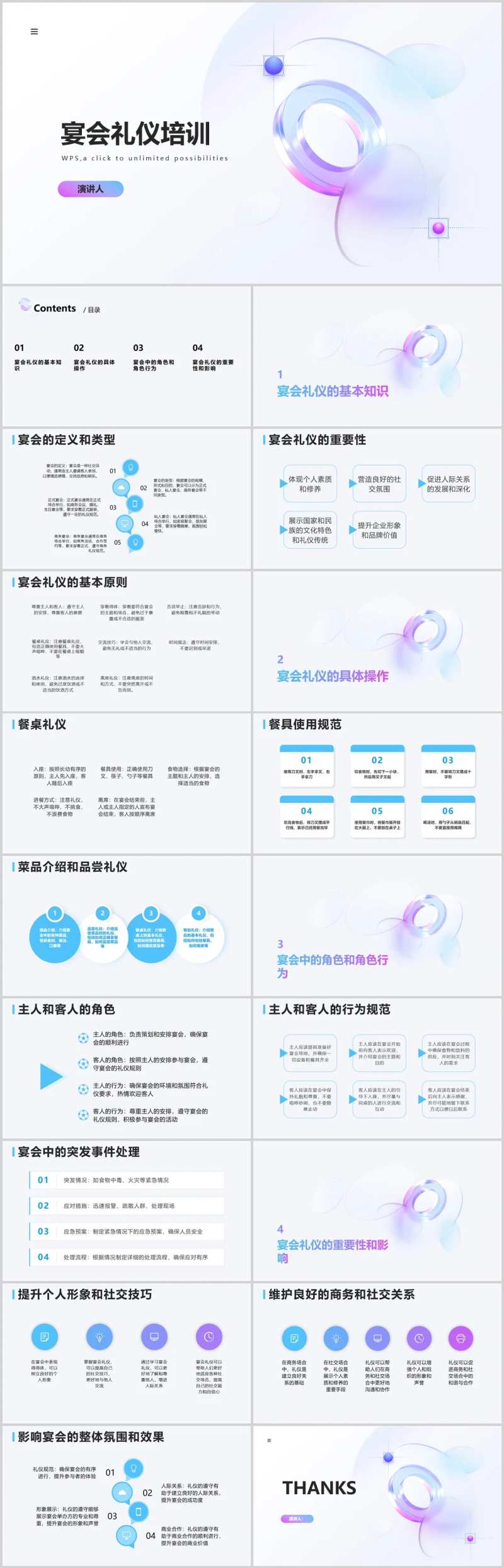 宴会礼仪培训PPT-采灵感-cailinggan.com
