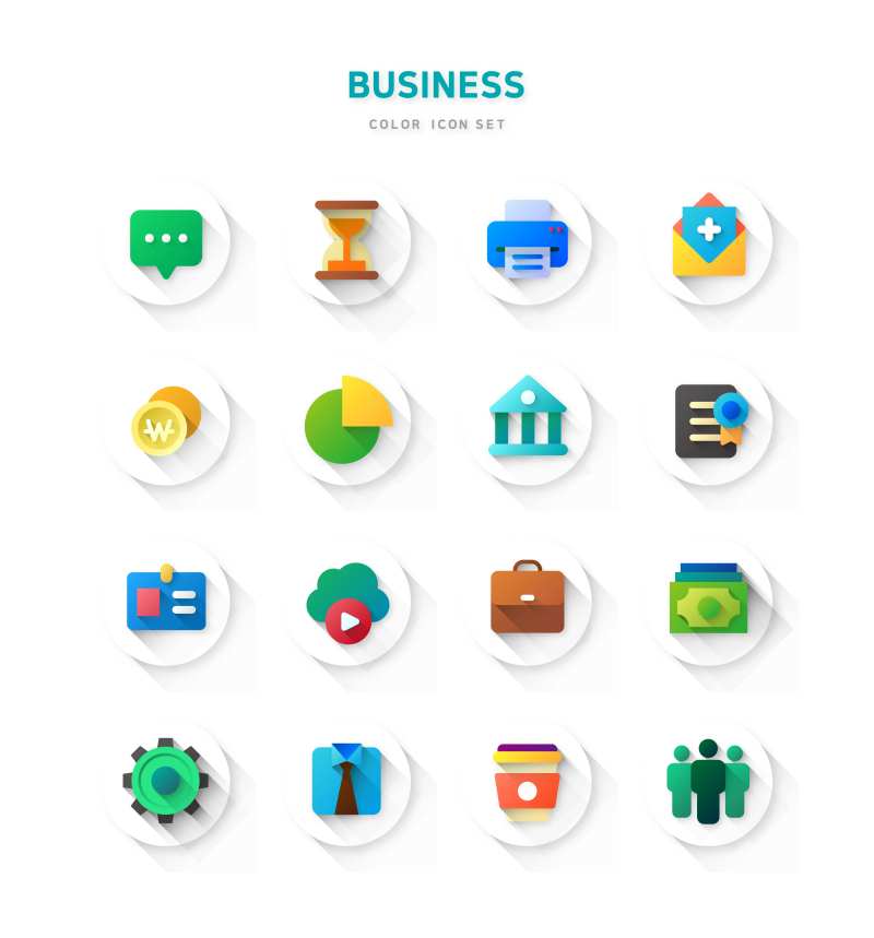 银行业务图标-采灵感-cailinggan.com