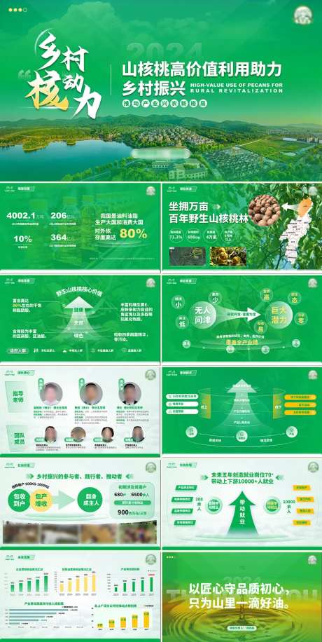乡村振兴PPT方案-采灵感-https://www.cailinggan.com/