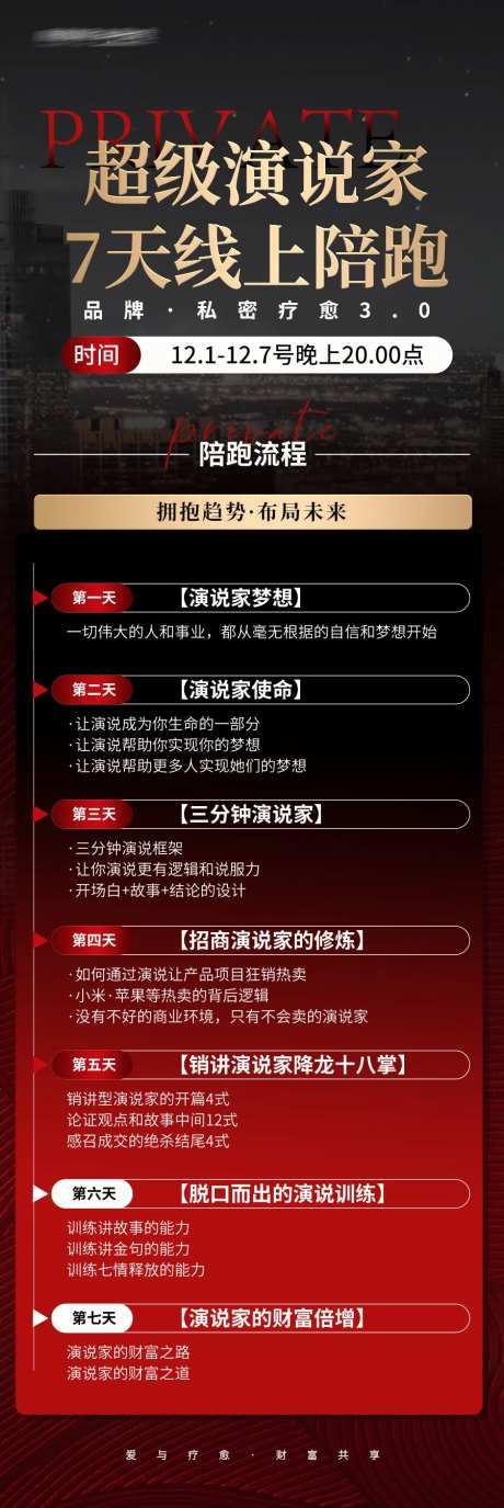 医美私密演说家海报-采灵感-https://www.cailinggan.com/