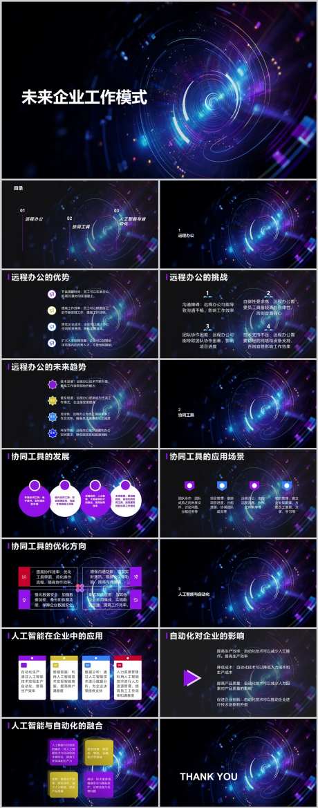未来企业工作模式PPT-采灵感-https://www.cailinggan.com/