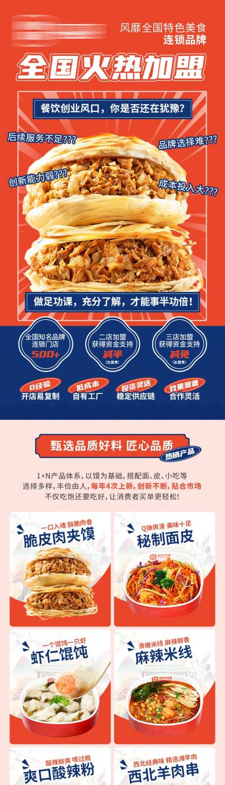 小吃店加盟H5专题设计-采灵感-https://www.cailinggan.com/