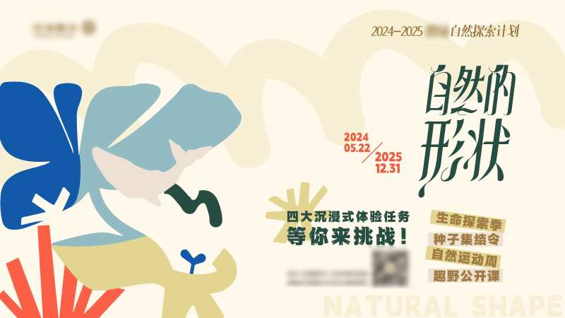 自然的形状背景板-采灵感-cailinggan.com