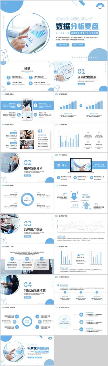 活动复盘数据分析报告PPT-采灵感-https://www.cailinggan.com/