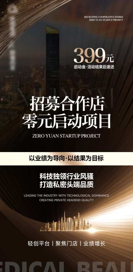 商学院赋能招商海报-采灵感-https://www.cailinggan.com/