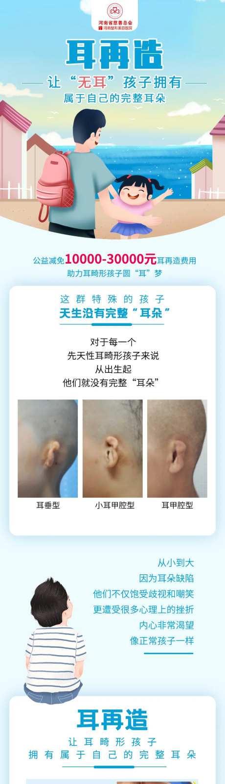 耳再造医疗促销专题设计-采灵感-https://www.cailinggan.com/