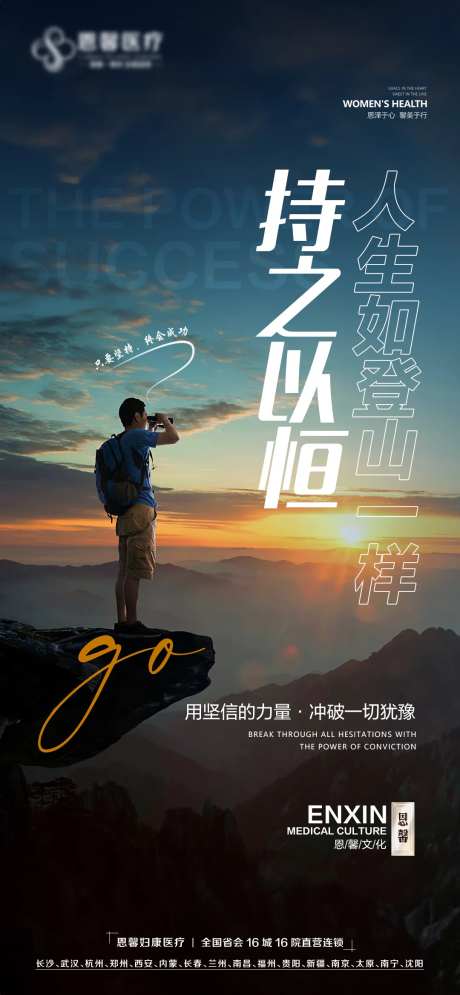 冲破一切犹豫医美海报-采灵感-https://www.cailinggan.com/