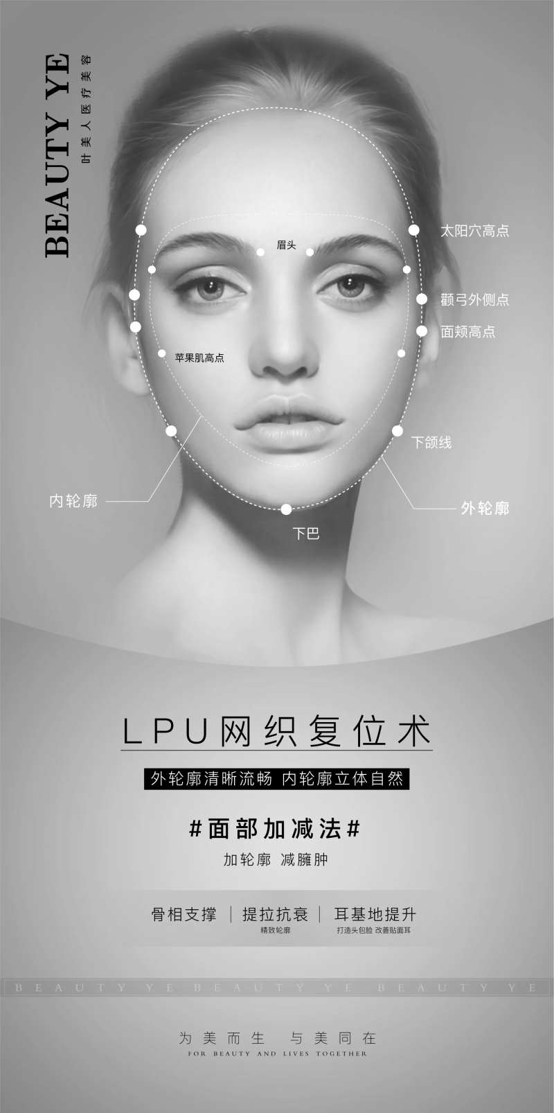 轮廓复位术海报-采灵感-cailinggan.com