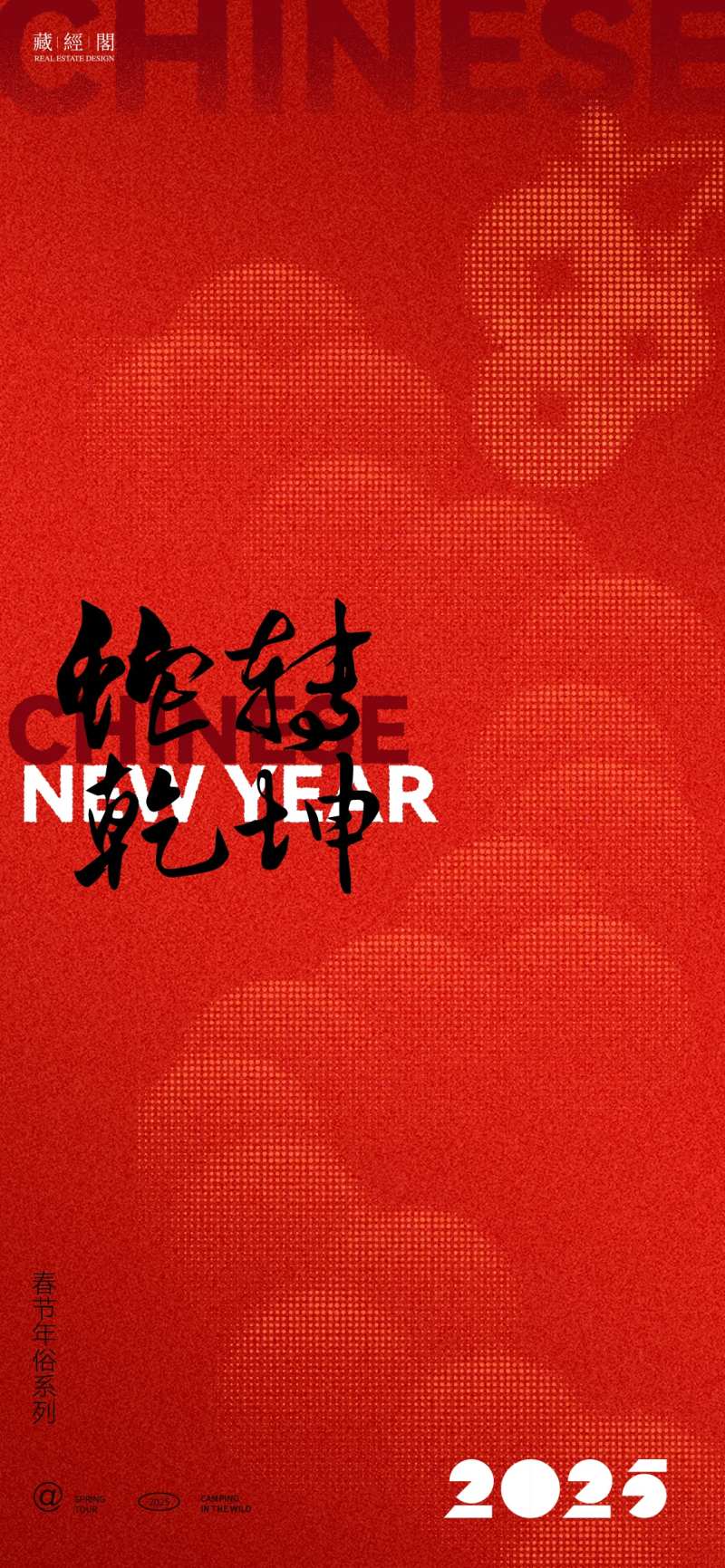 生肖蛇海报-采灵感-cailinggan.com