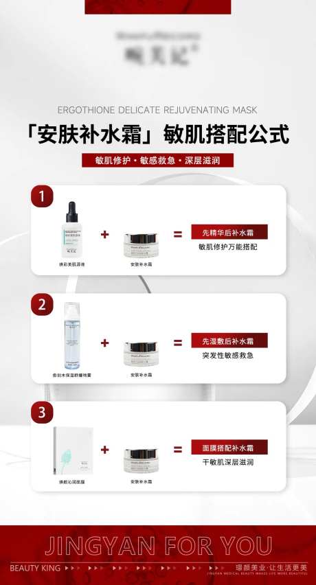 医美皮肤产品搭配公式-采灵感-https://www.cailinggan.com/