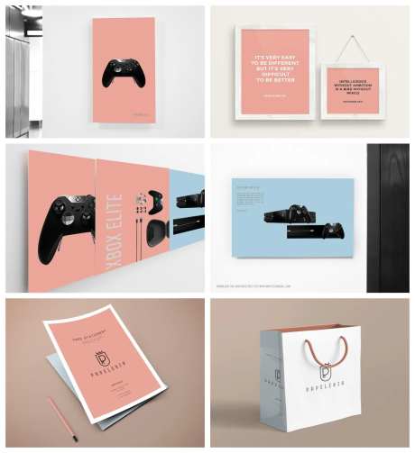 手提袋纸袋样机-采灵感-https://www.cailinggan.com/