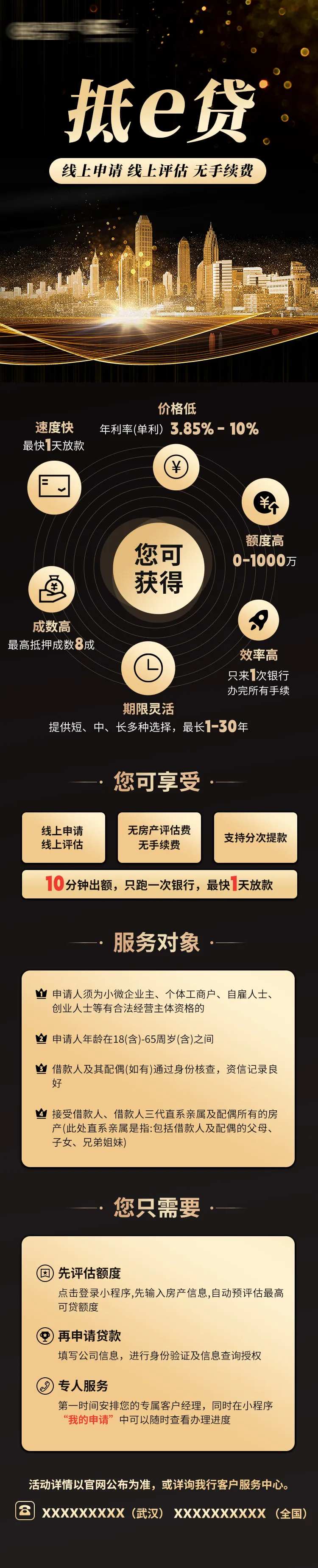 银行金融理财贷款长图-采灵感-cailinggan.com