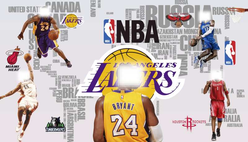 篮球NBA活动海报-采灵感-cailinggan.com