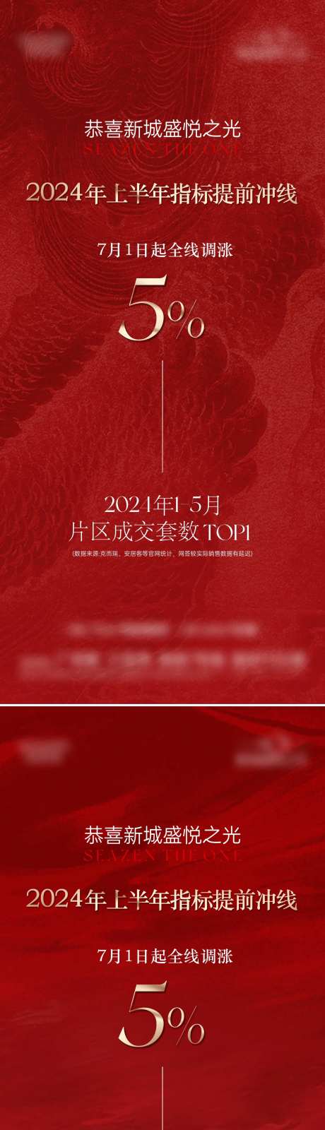 涨价上调海报-采灵感-https://www.cailinggan.com/