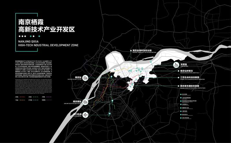 地图开发区文化墙背景板-采灵感-cailinggan.com