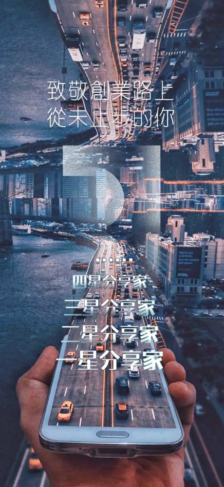 51劳动节创业之路简约海报-采灵感-https://www.cailinggan.com/