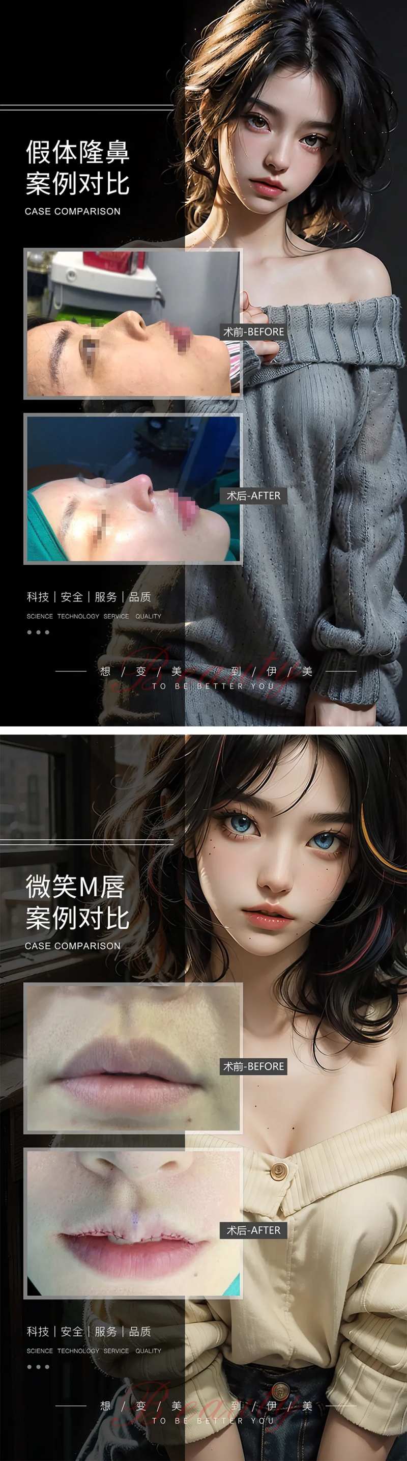 医美整形案例对比模版-采灵感-cailinggan.com