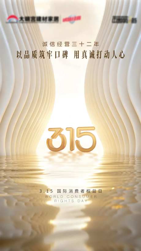 315国际消费者权益日海报-采灵感-https://www.cailinggan.com/