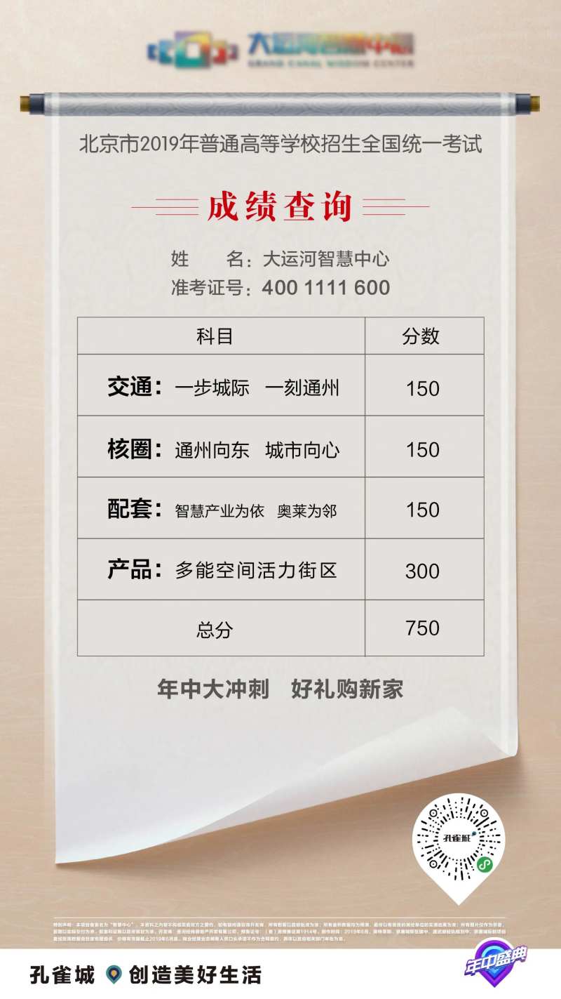 地产价值点成绩单形式热点查询海报-采灵感-cailinggan.com