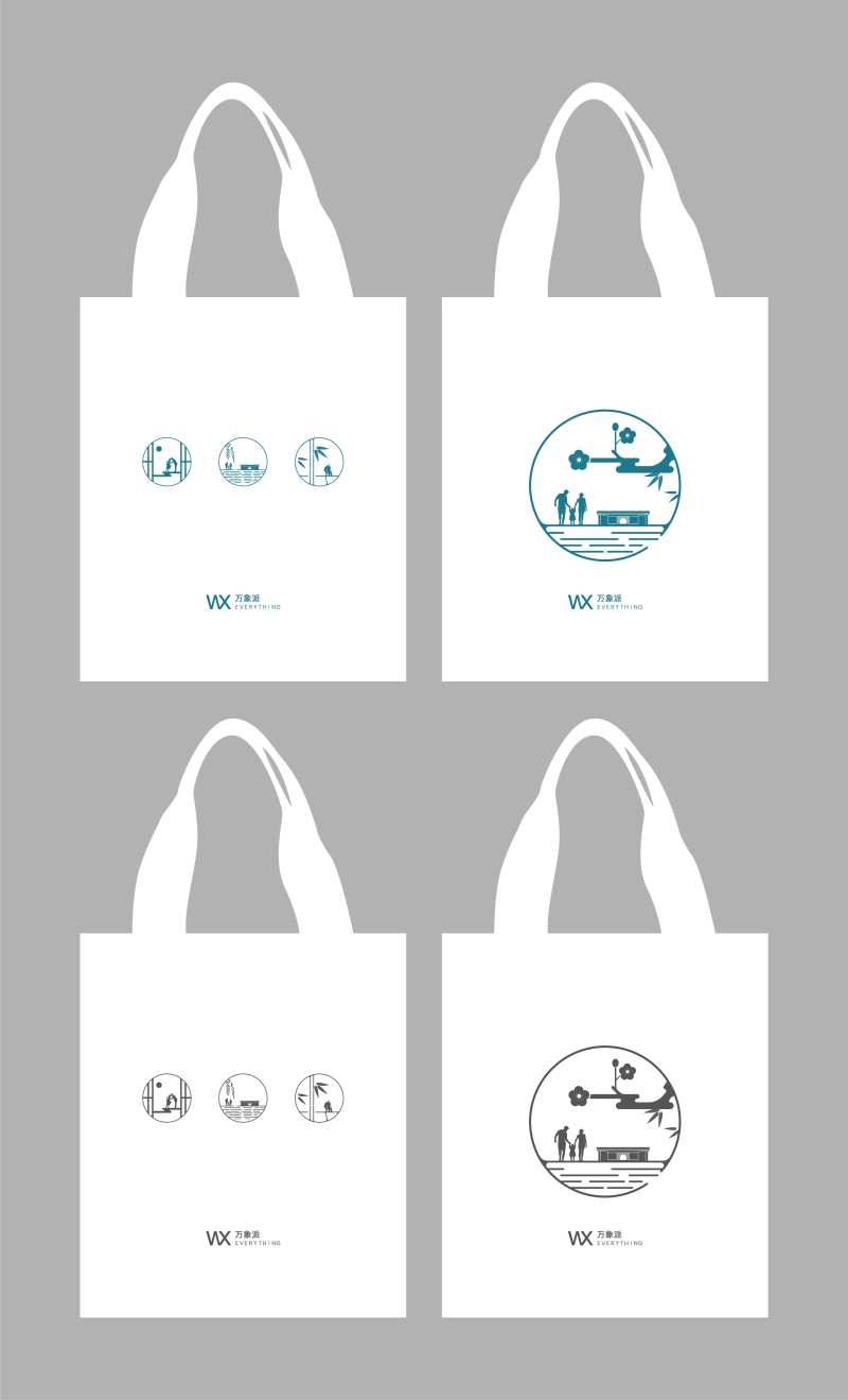 新中式地产帆布袋-采灵感-cailinggan.com