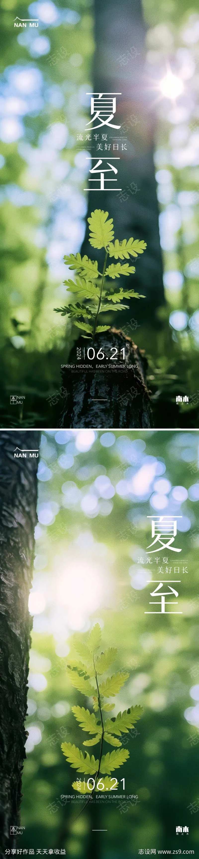 夏至森林海报                                                                                                                                                                                                  -采灵感-cailinggan.com