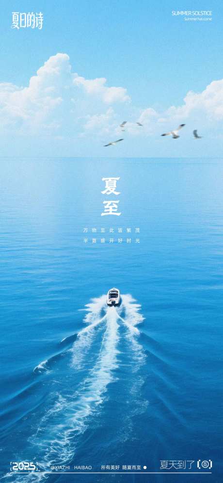 夏至写实摄影系列海报-采灵感-https://www.cailinggan.com/