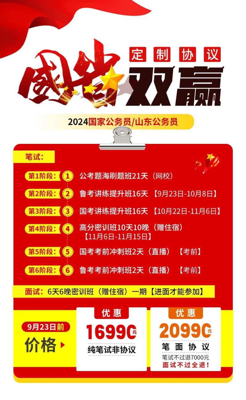 考试培训双赢协议海报-采灵感-cailinggan.com