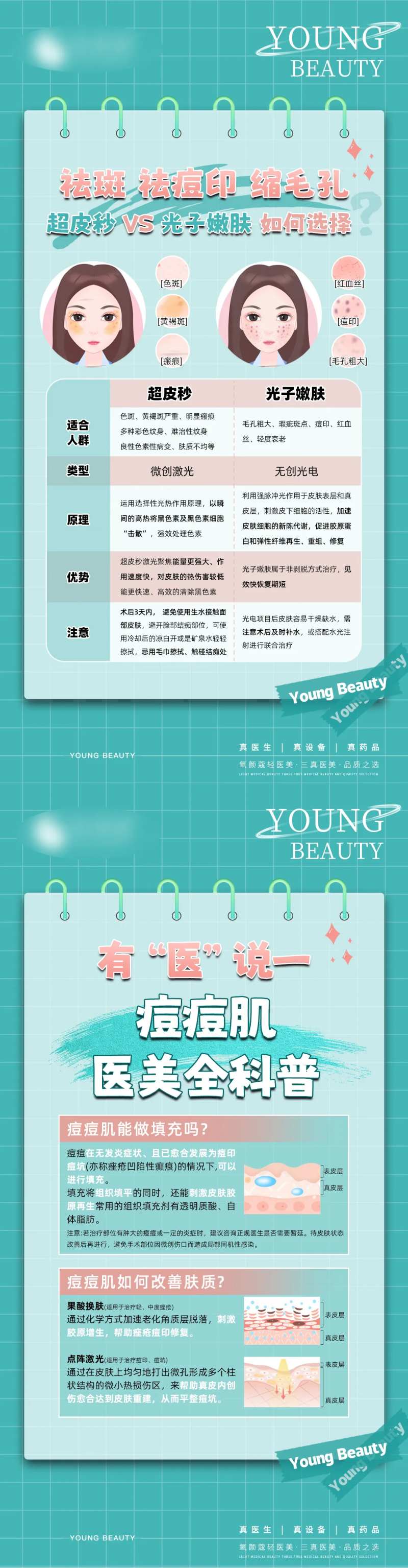 轻奢医美活动图 科普图-采灵感-cailinggan.com