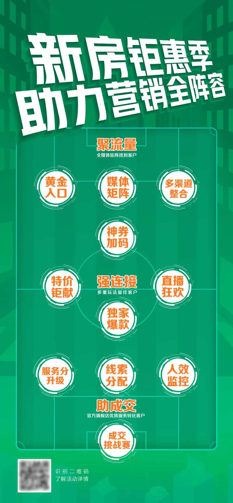 足球世界杯绿色球场阵容海报-采灵感-cailinggan.com