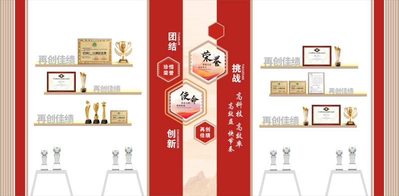 企业荣誉墙-采灵感-cailinggan.com