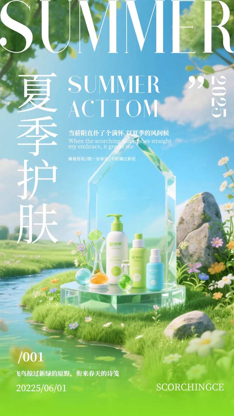 夏季护肤banner-采灵感-cailinggan.com