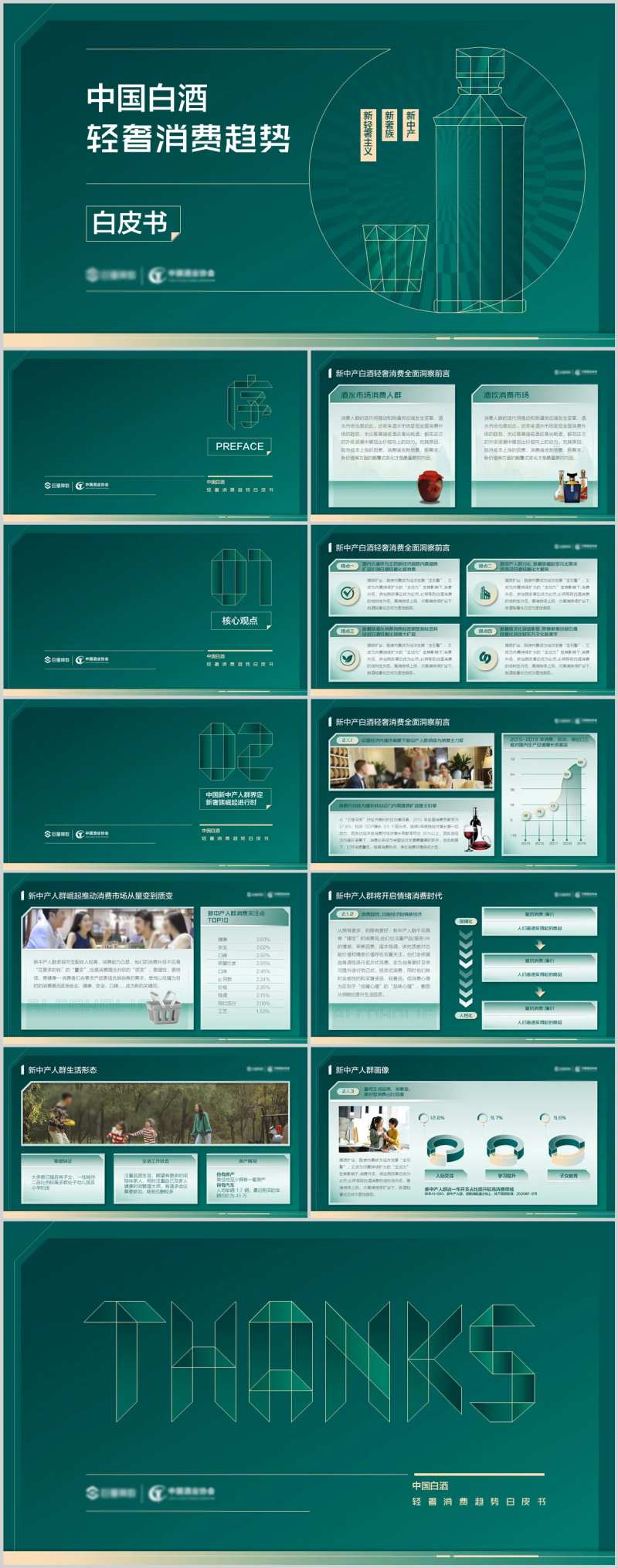 线上网络白酒轻奢消费趋势报告PPT-采灵感-cailinggan.com