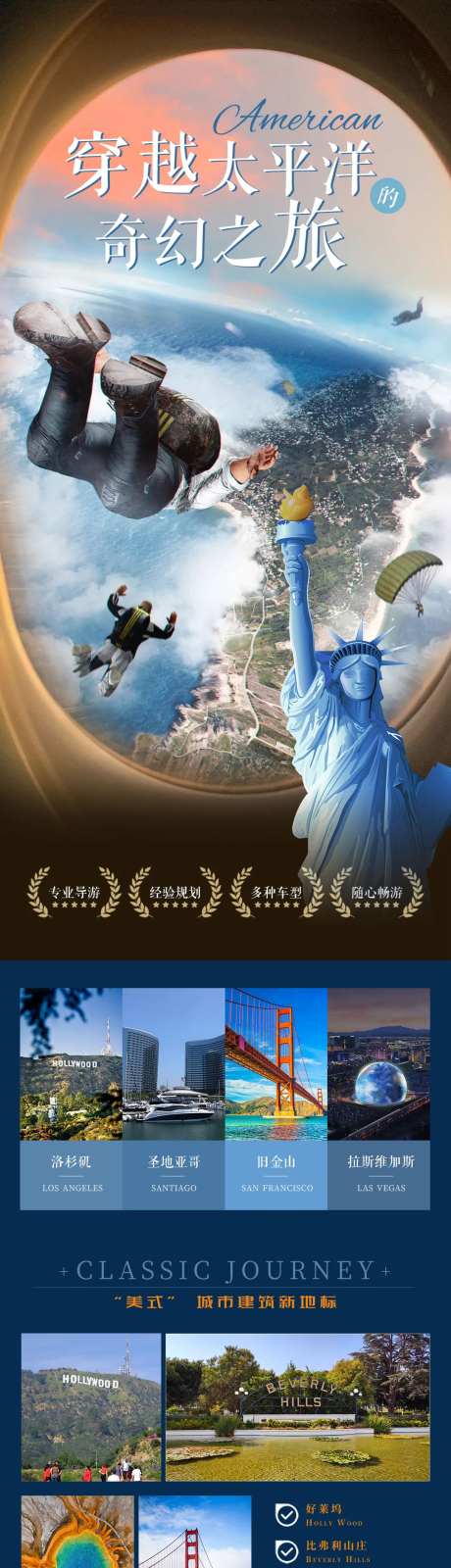 穿越太平洋奇幻之旅长图专题设计-采灵感-https://www.cailinggan.com/