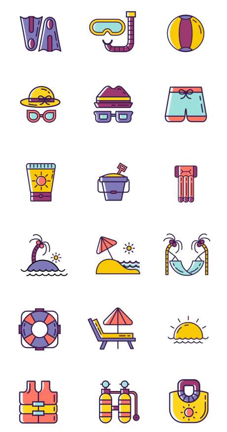 夏日外套图标icon-采灵感-https://www.cailinggan.com/