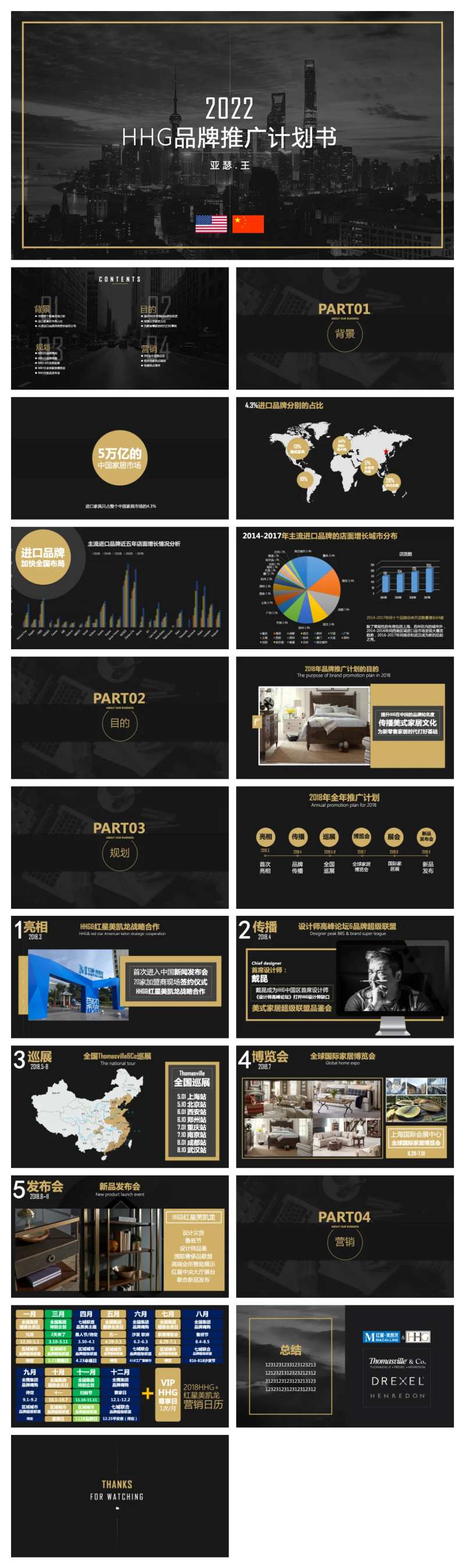 品牌推广计划书PPT-采灵感-cailinggan.com