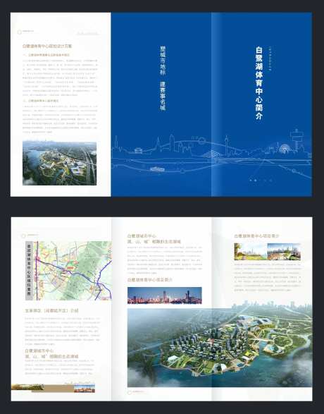 地产体育中心宣传折页-采灵感-https://www.cailinggan.com/