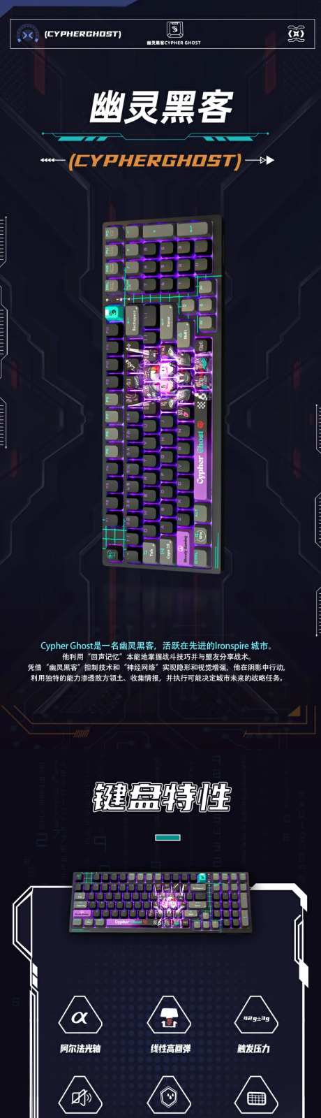 机械键盘数码外设详情页-采灵感-https://www.cailinggan.com/