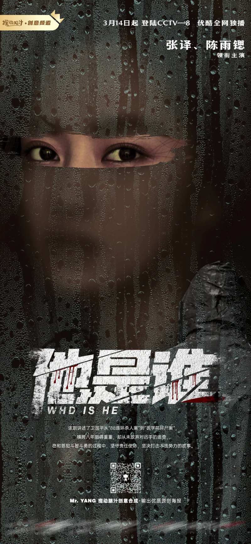 他是谁电视剧海报-采灵感-cailinggan.com