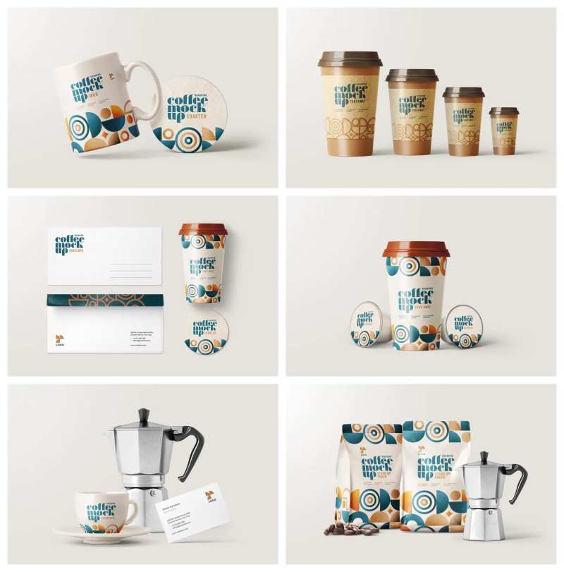 咖啡杯奶茶杯样机-采灵感-cailinggan.com