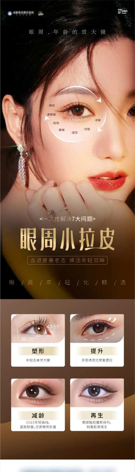 眼周小拉皮海报-采灵感-https://www.cailinggan.com/