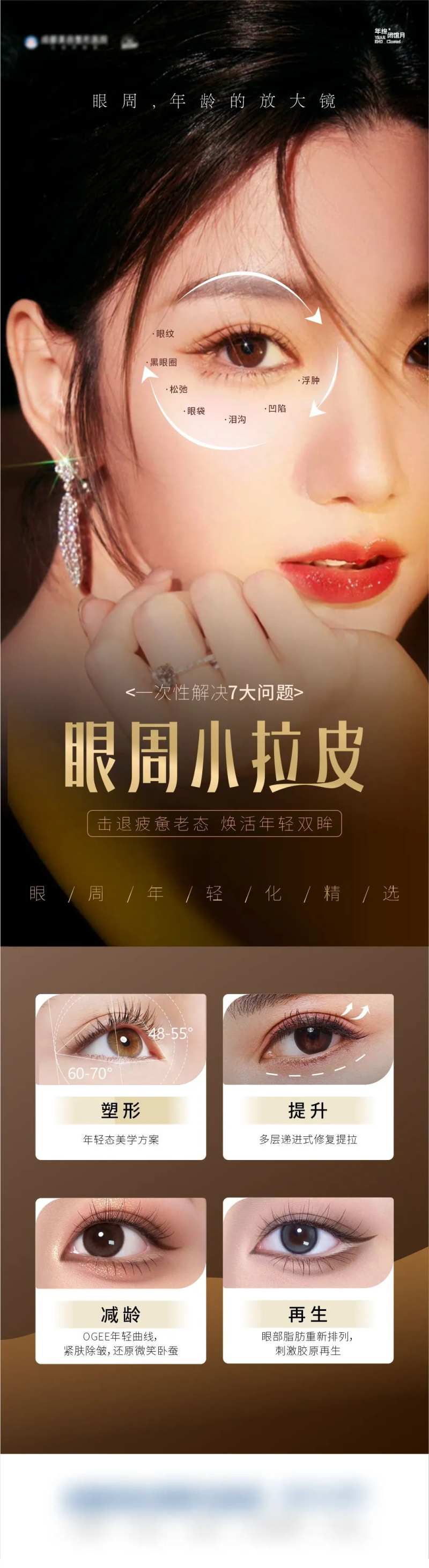 眼周小拉皮海报-采灵感-cailinggan.com