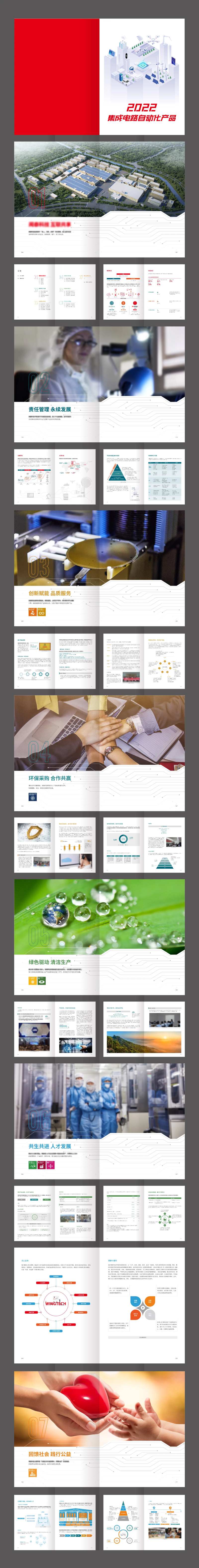 集成电路自动化宣传画册-采灵感-cailinggan.com
