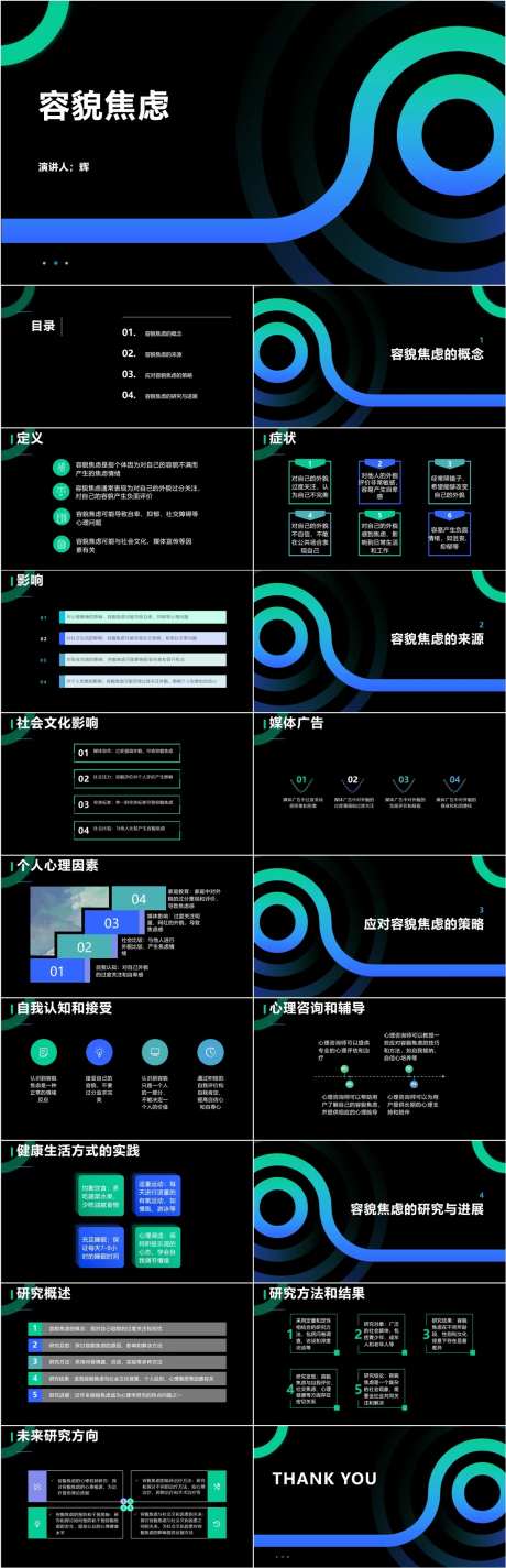 容貌焦虑PPT-采灵感-https://www.cailinggan.com/
