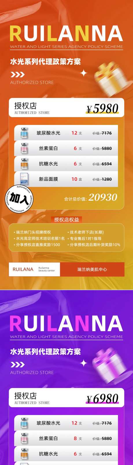 医美产品代理政策方案海报-采灵感-https://www.cailinggan.com/