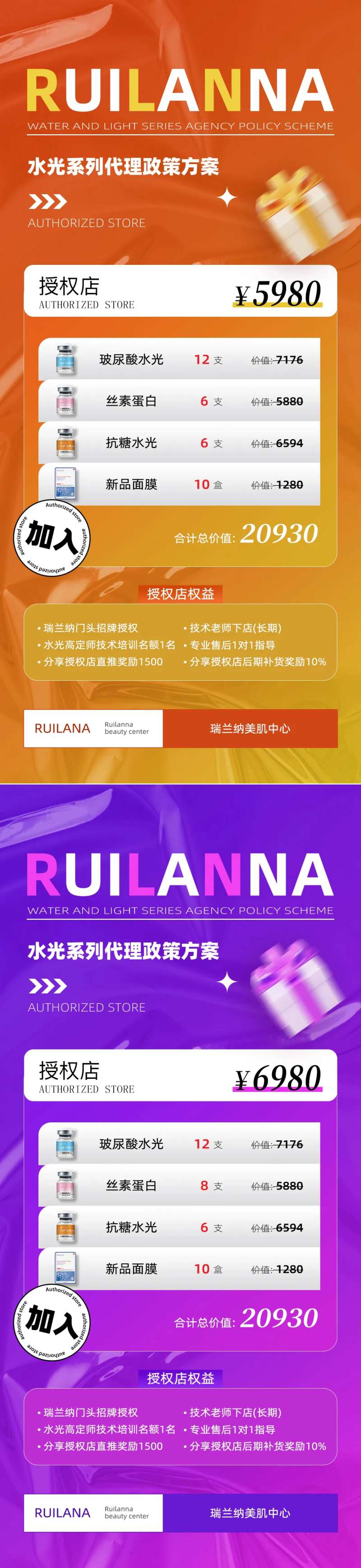 医美产品代理政策方案海报-采灵感-cailinggan.com