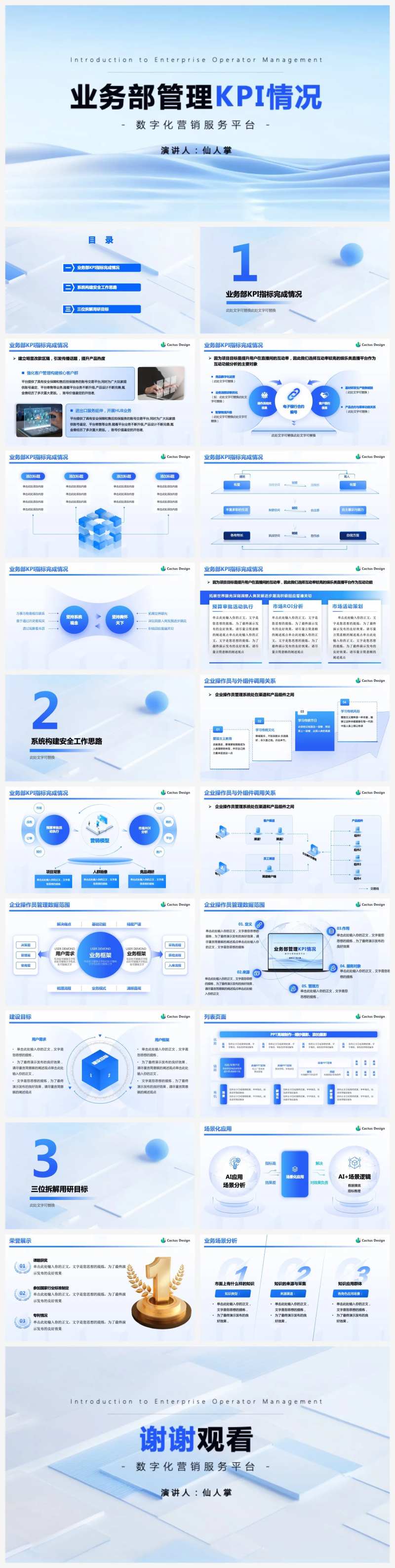 企业管理汇报ppt-采灵感-cailinggan.com