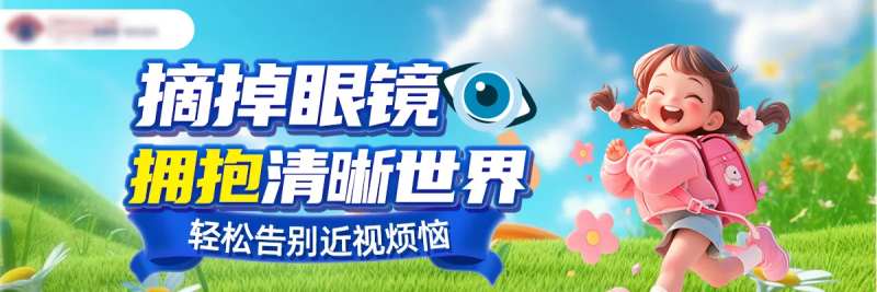 眼科摘镜宣传电商banner-采灵感-cailinggan.com