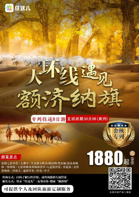 胡杨林旅游-采灵感-https://www.cailinggan.com/